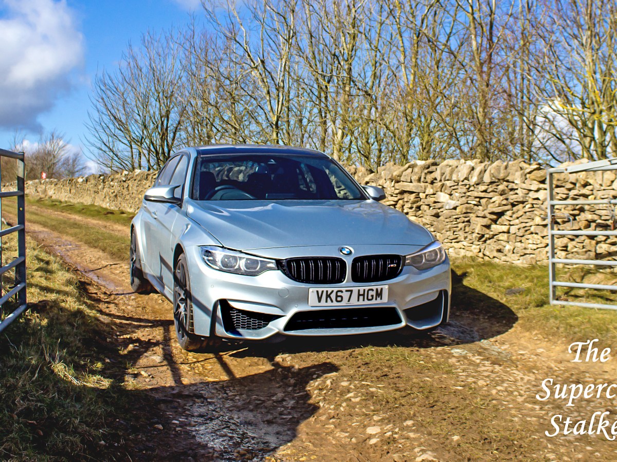 My first loan car, The BMW M3.